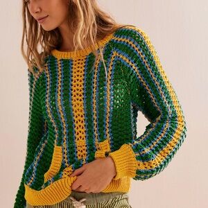 Free People Beach Dayton City Pullover